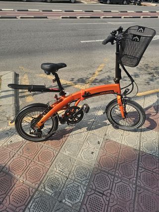 Bicicleta eléctrica plegable Megamo
