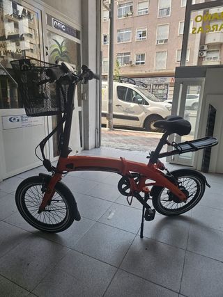 Bicicleta eléctrica plegable Megamo