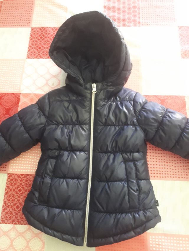 Cazadora muy calentita azul marino