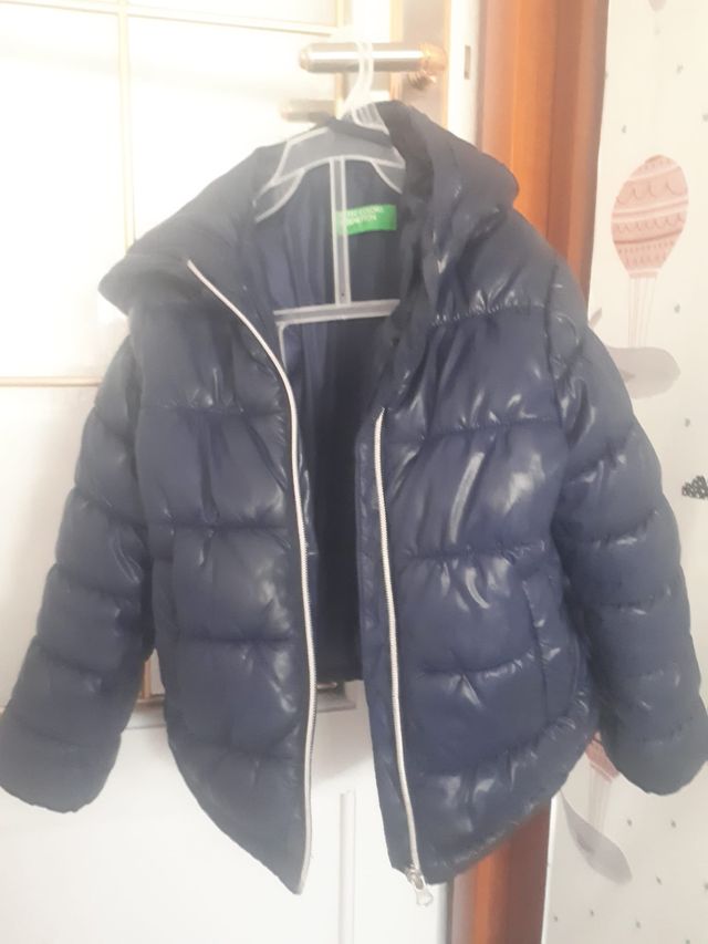 Cazadora muy calentita azul marino