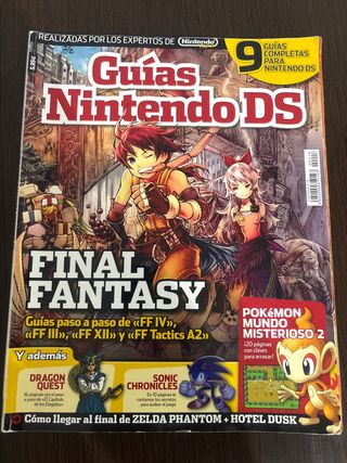 Guía Nintendo DS - Final Fantasy, Pokémon