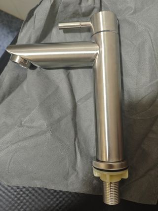 Grifo acero inoxidable baño