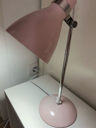 Lampara escritorio rosa - vintage