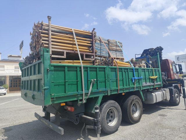 Alquiler de chapas y encofrados