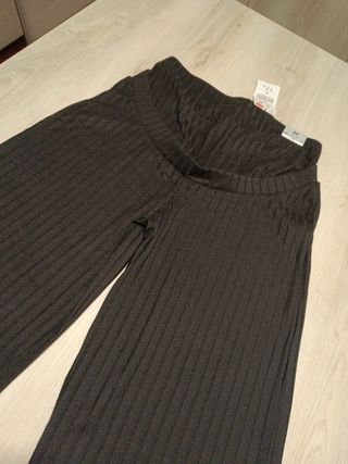 Pantalón premamá negro - M
