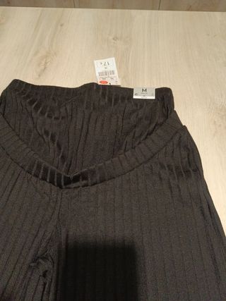 Pantalón premamá negro - M