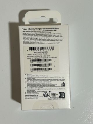 Cargador Samsung 25W PD