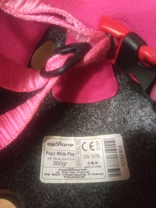 Casco Oxelo bici niña