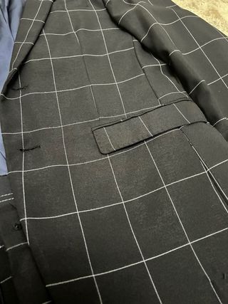 Traje Zara - Negro - Cuadros
