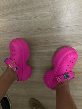 Crocs Platform rosas