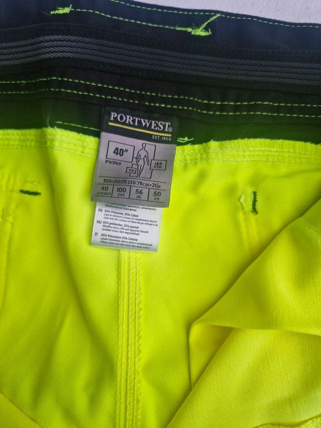 Pantalones trabajo PORTWEST XL