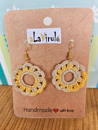 Pendientes crochet aLaVirulé