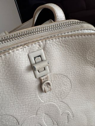 Mochila Desigual Mickey Mouse beige