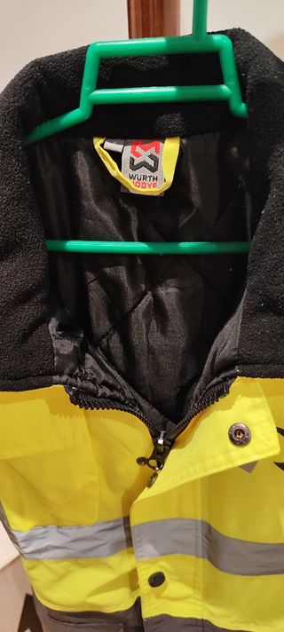 Abrigo de seguridad reflectante, térmico, Würth