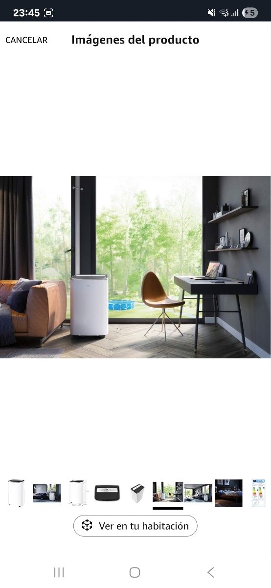 AEG - Aire acondicionado/Pingüino portátil 30-40m2