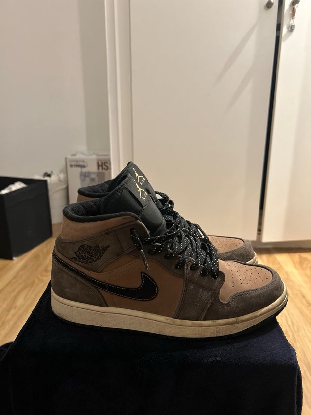 Jordan Retro 1 - Zapatillas Marrón Beige