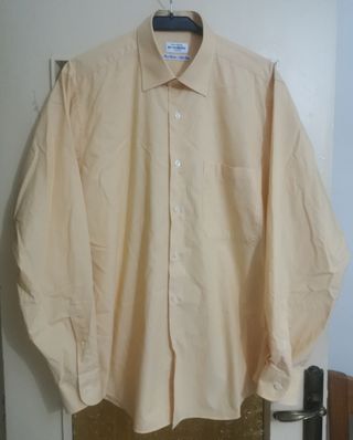 Camisa RushMore hombre rayas amarilla