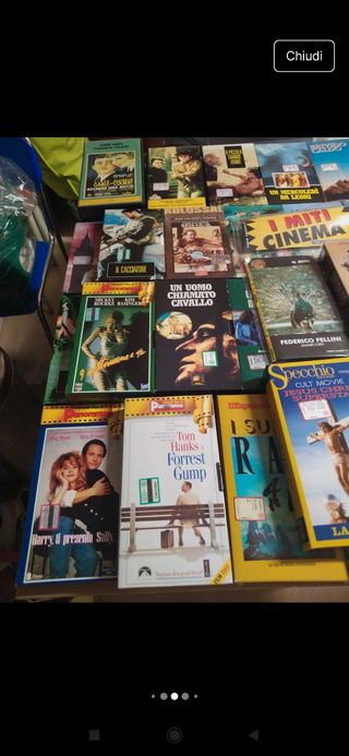 VHS: 60+ film - Cult, azione, thriller...