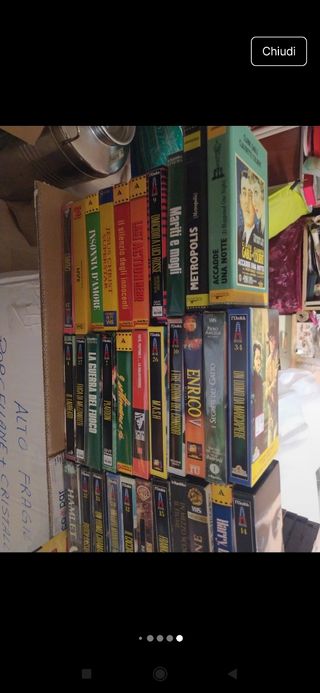 VHS: 60+ film - Cult, azione, thriller...