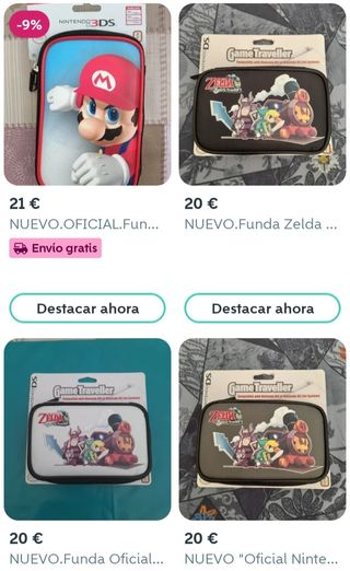 Funda Oficial Nintendo Hello Kitty DS,DSI,3DS...