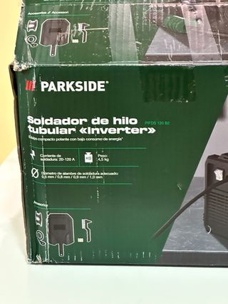 Soldador hilo Tubular Inverter Parkside