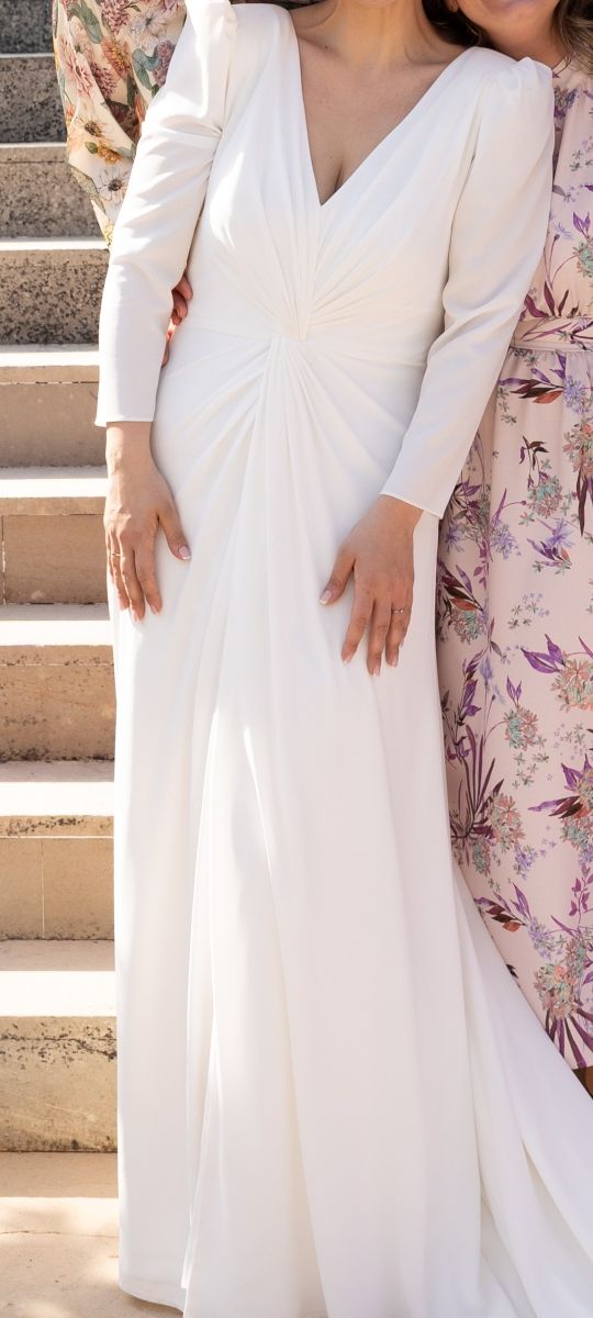 Vestido novia de la diseñadora Adriana Alier.