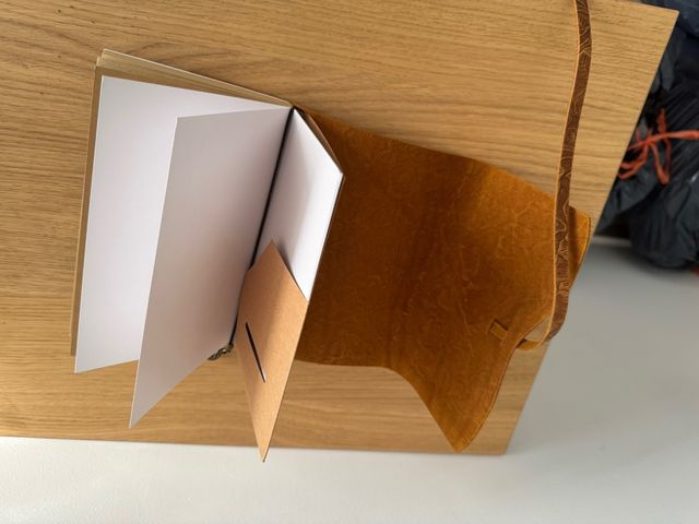 Cuaderno Piel Scrodcat - Agenda Flores