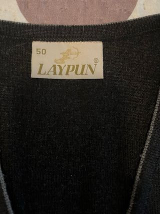 Chaleco Laypun azul marino  - Talla L 50