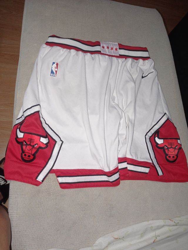Shorts Nike Bulls - Rojos y Blancos