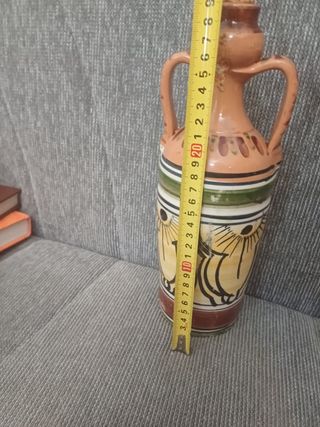 Brocca e bottiglia  in terracotta vintage