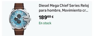 Reloj Diesel Mega Chief DZ4308