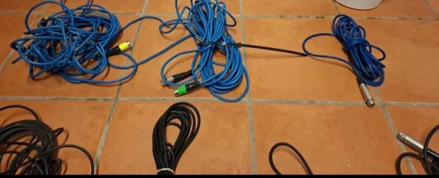 Vendo varios cables para audio y sonido 