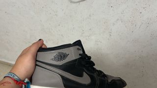 Zapatillas Jordan Air 1 Gris/Negras