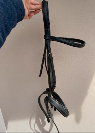 Testiera Equitazione Nera