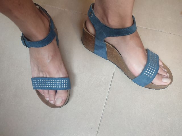 Sandalias EMMA azules - T41