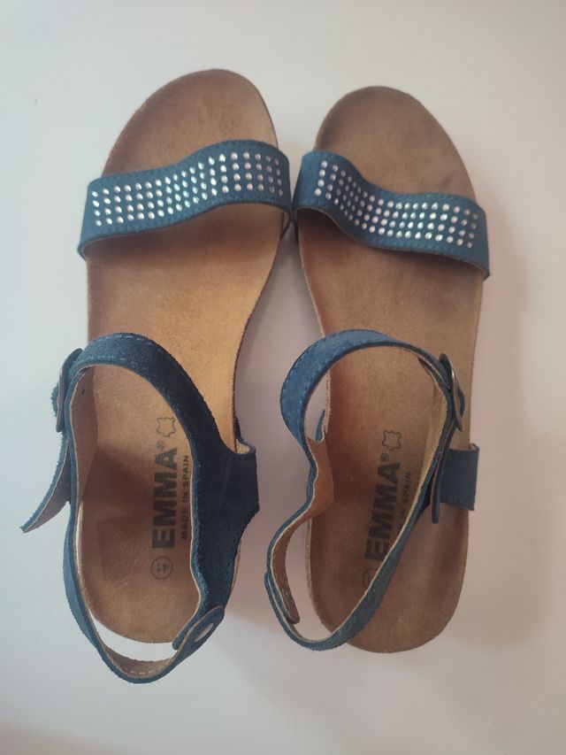 Sandalias EMMA azules - T41