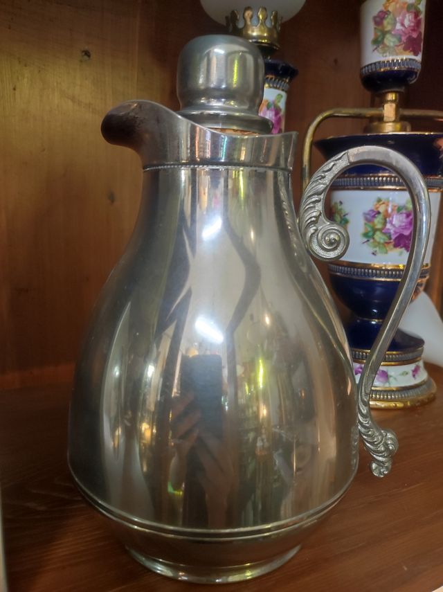 Thermos Standard in metallo argentato