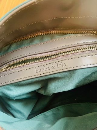 Bolso tote Bimba&Lola - Verde azulado