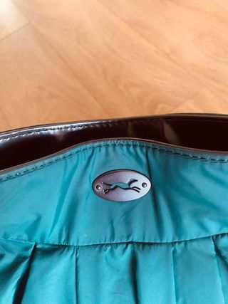Bolso tote Bimba&Lola - Verde azulado