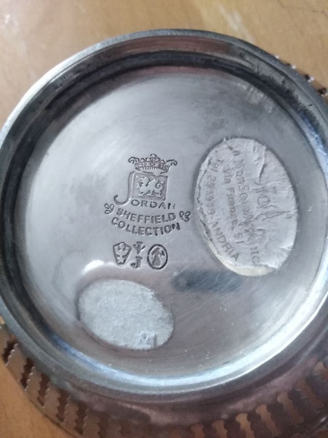 Vassoio Argento Sheffield