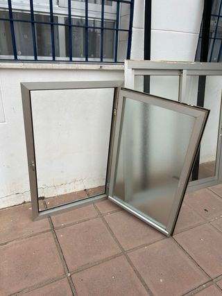 Ventana aluminio mate