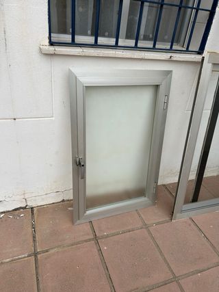 Ventana aluminio mate