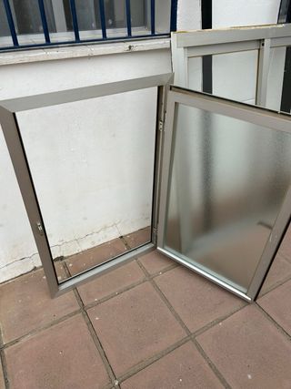 Ventana aluminio mate