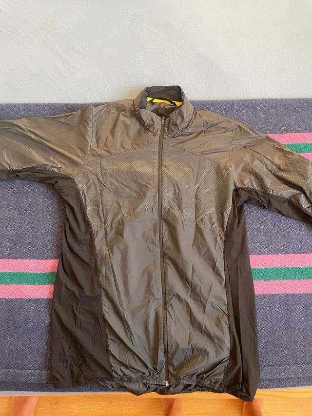 Chaqueta fina capa ciclismo Mavic cortavientos