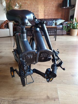 Bicicleta eléctrica plegable
