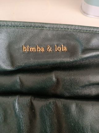 Bolso Bimba & Lola verde oliva. Vintage.