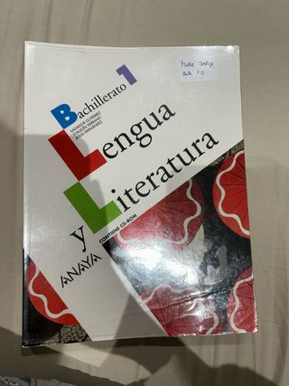 Lengua y Literatura 1. Bachiller