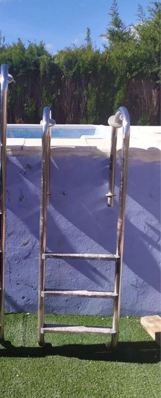Escalera piscina acero inoxidable
