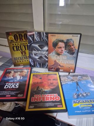 6 Películas DVD Variadas