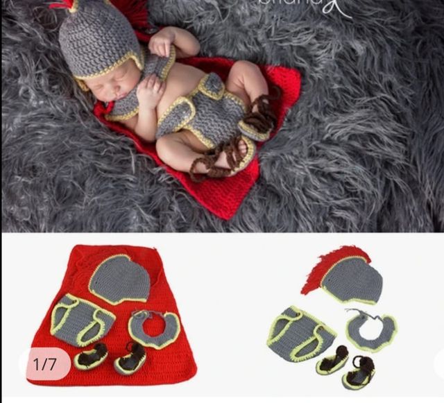 Traje romano bebé (0-6 meses)